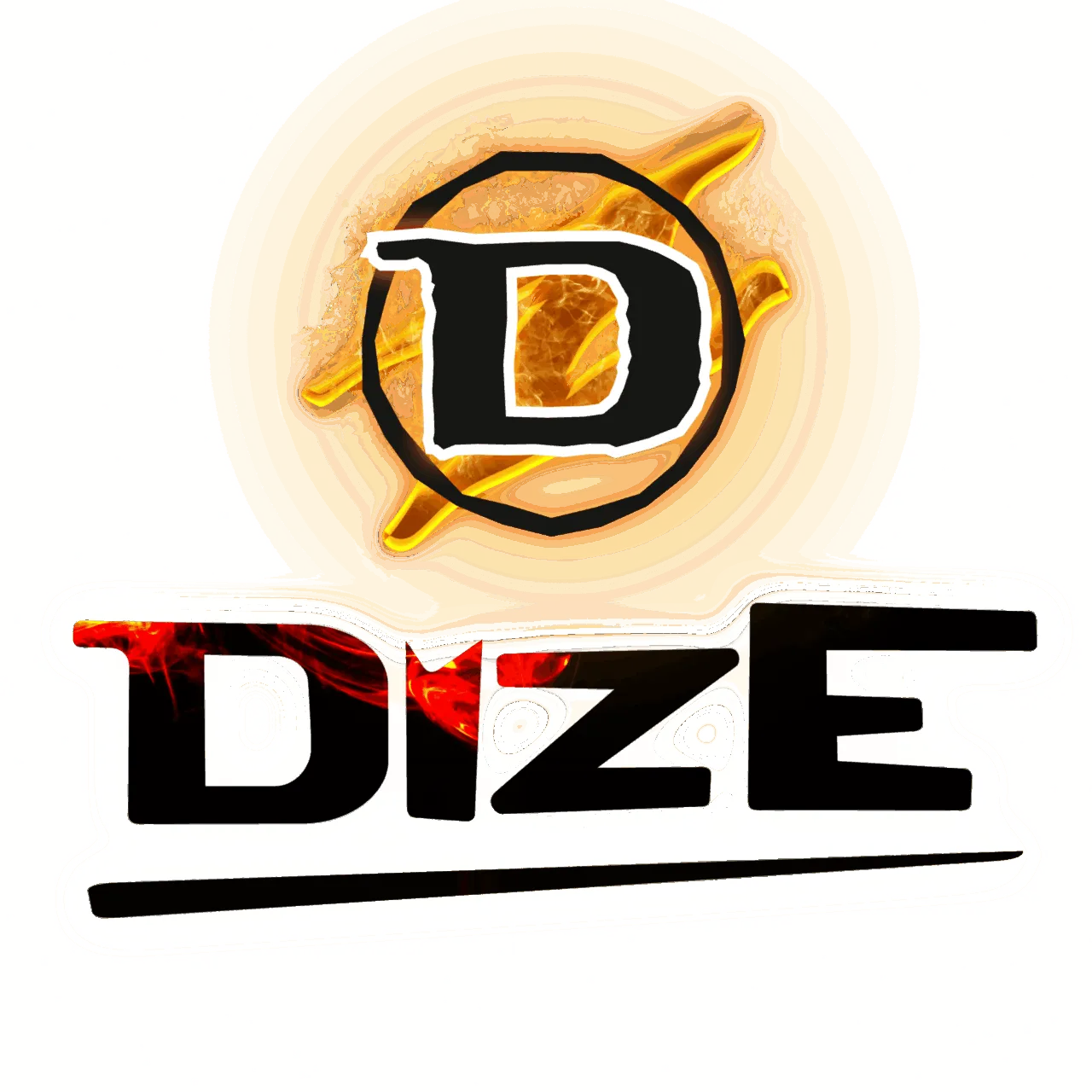 Dize Logo Flames